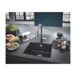 Grohe Мийка для кухні 533 x 457 мм, Granite Black (31654AP0) - Зображення 4
