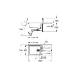Grohe Via Комплект "Кухонна мийка і змішувач" (31884AP0) - Зображення 5