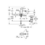 Grohe Concetto Одноважільний змішувач для біде S-Size (32208001) - Зображення 3