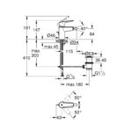 Grohe QuickFix Start Одноважільний змішувач для біде (325602432) - Зображення 4