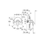 Grohe Eurosmart New Одноважільний змішувач для душу (33556003) - Зображення 4