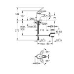 Grohe Eurostyle Одноважільний змішувач для біде S-Size (33565003) - Зображення 2