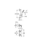 Grohe Grohtherm 800 Cosmopolitan Термостат для душу із душовим гарнітуром (34768001) - Зображення 9