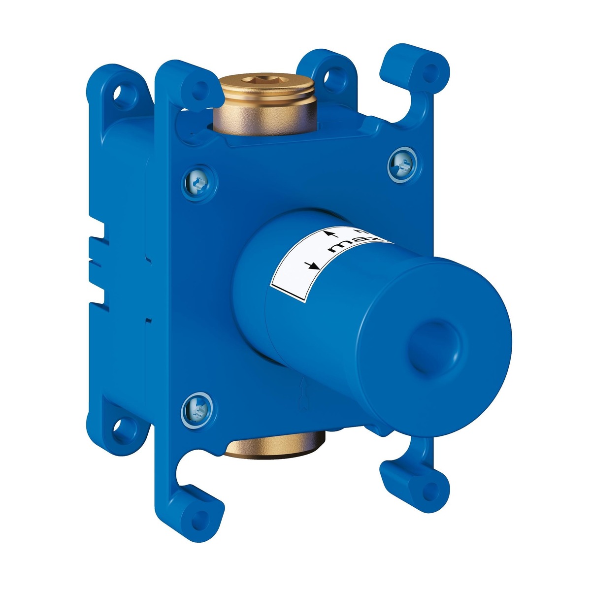 stage087-square-35034000-23767 Grohe Grohtherm F Вбудований блок для підключення настінного душу (35034000) - Зображення 1