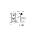 Grohe Rapid SL Комплект для унітазу 4-в-1, монтажна висота 1,13 м (36502000) - Зображення 9