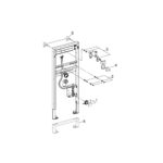 Grohe Rapid SL Інсталяція для раковини з монтажним набором для інфрачервоної електроніки (38748002) - Зображення 3