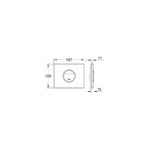 Grohe Nova Cosmopolitan Накладна панель змиву для унітазу (38765000) - Зображення 6