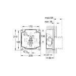 Grohe Rapido UMB Внутрішній блок для пісуара (38787000) - Зображення 2