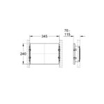 Grohe Rapid Pro Монтажна панель (39042000) - Зображення 2