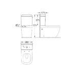 Grohe Euro Ceramic Змивний бачок для унітазу, підводка знизу (39332000) - Зображення 3
