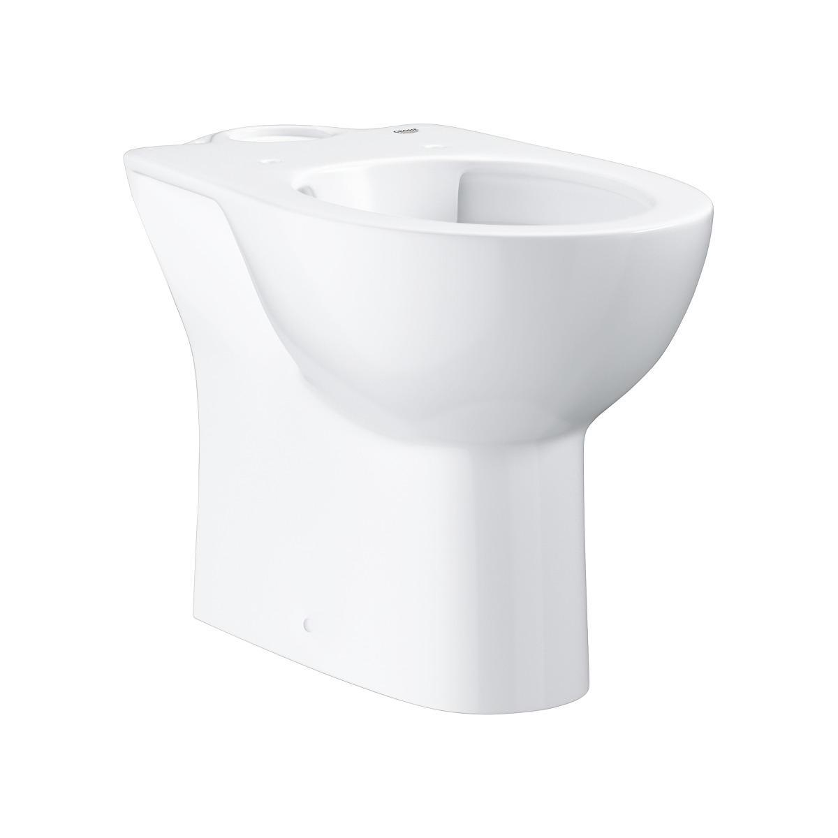 stage087-square-39349000-24397 Grohe Bau Ceramic Унітаз підлоговий безободковий, горизонтальний випуск (39349000) - Зображення 1