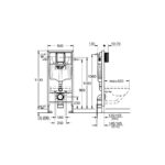 Grohe Rapid SL комплект 3-в-1 для унітазу (кнопка Skate Cosmopolitan S) (39501000) - Зображення 3
