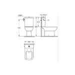 Grohe Bau Edge Змивний бачок зовнішнього монтажу підвод збоку (39812000) - Зображення 6