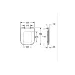 Grohe Сидіння для унітазу Bau Edge Ceramic soft close (39813000) - Зображення 7