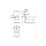 Grohe Bau Edge Змивний бачок зовнішнього монтажу підвод знизу (39861000) - Зображення 6