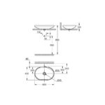GROHE SPA Airio Умивальник без переливу 600 мм (3996600H) - Зображення 9