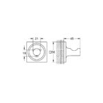GROHE SPA Allure Гачок для халату (40284001) - Зображення 3