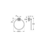 GROHE SPA Allure Кільце для рушника (40339001) - Зображення 3