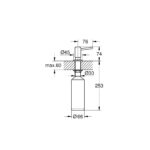 Grohe Contemporary Дозатор рідкого мила (40536DC0) - Зображення 2