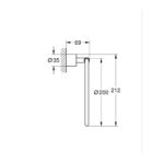 GROHE SPA Atrio Кільце для рушника (40887MG0) - Зображення 3