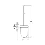 Grohe QuickFix Start Туалетна щітка у комплекті (41185000) - Зображення 2
