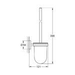 Grohe QuickFix Start Туалетна щітка у комплекті (411852430) - Зображення 3