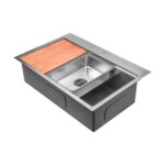 Bever 7522 Inox Honey: кухонна мийка Gunter & Hauer (75x51 см) - Зображення 4