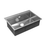 Bever 7522 Inox Honey: кухонна мийка Gunter & Hauer (75x51 см) - Зображення 5