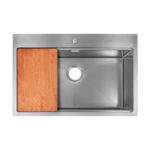 Bever 7522 Inox Honey: кухонна мийка Gunter & Hauer (75x51 см) - Зображення 8