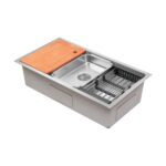 Federbach 8022 Inox Honey: кухонна мийка Gunter & Hauer (80x45 см) - Зображення 8