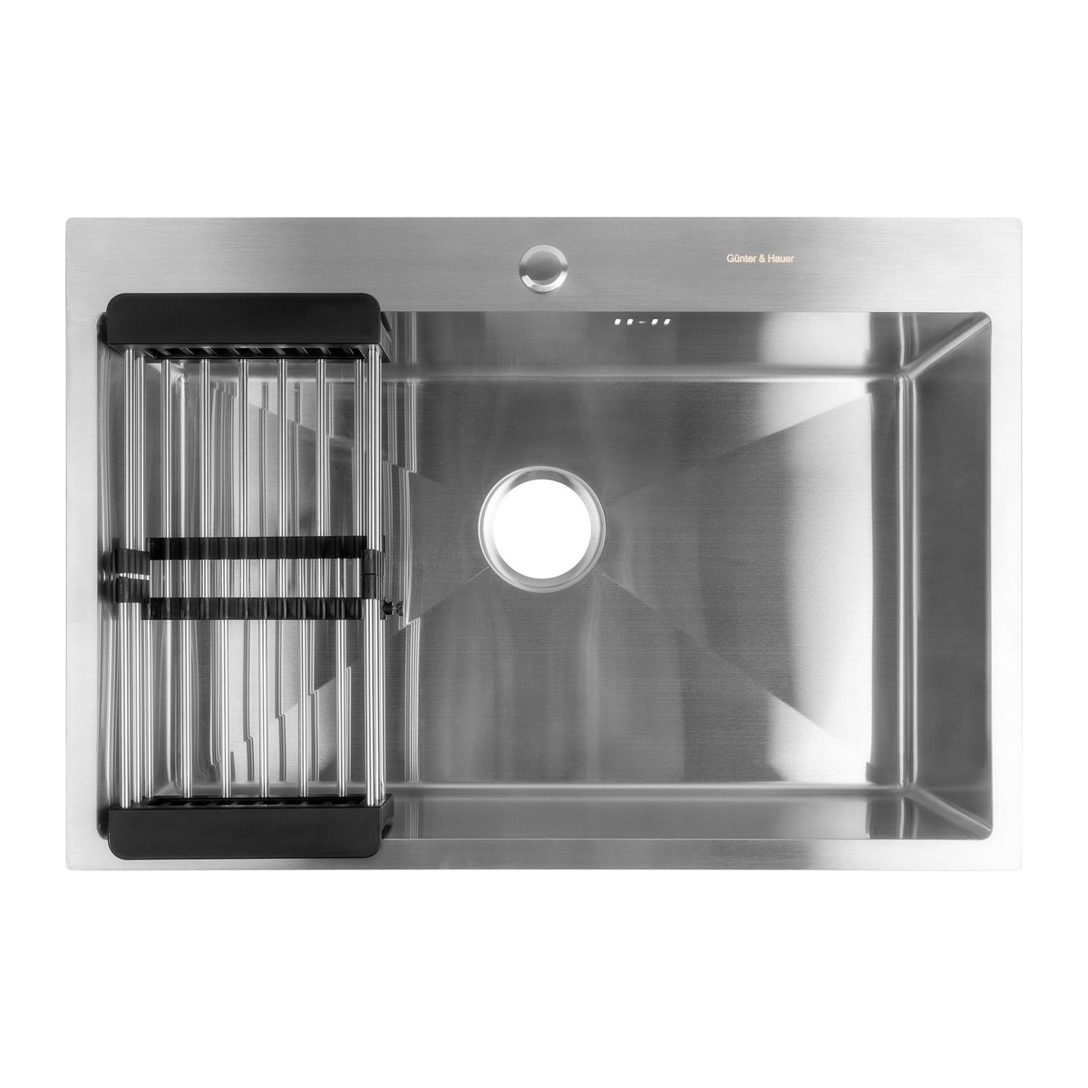 stage087-square-odenbach7522inox-13215 Odenbach 7522 Inox: кухонна мийка Gunter & Hauer (75x51 см) - Зображення 1