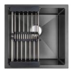 Olef 4522 Black: кухонна мийка Gunter & Hauer (45x45 см)
