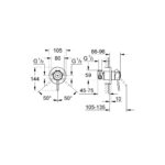 Grohe QuickFix Готовий комплект для гігієнічного душу Bau Classic з Vitalio trigger spray (UA202616QF) - Зображення 4