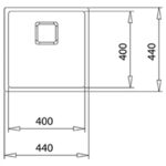 Кухонна мийка Teka FLEXLINEA RS15 40.40 (115000014) нержавіюча сталь - Зображення 2