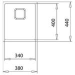 Кухонна мийка Teka FLEXLINEA RS15 34.40 (115000015) нержавіюча сталь - Зображення 2