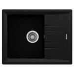 Кухонна мийка Teka STONE 45 S-TG 1B 1D (115330045) чорний металік