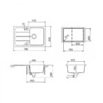 Кухонна мийка Teka SIMPLA 45-S TG (40144525) білий - Зображення 2