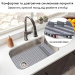 Силіконовий килимок в мийку термостійкий Nett SG-6433