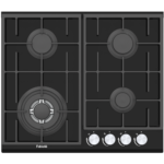 Газова варильна поверхня Fabiano FHG 8244 VGHT Black Glass - Зображення 3