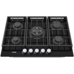 Газова варильна поверхня Fabiano FHG 8255 VGHT Black Glass