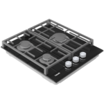 Газова варильна поверхня Fabiano FHG 8453 VGH Black Glass - Зображення 3